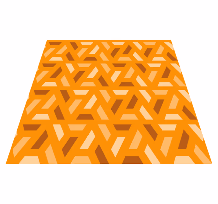 Tapete vinílico para sala de estar geométrico moderno - TenStickers