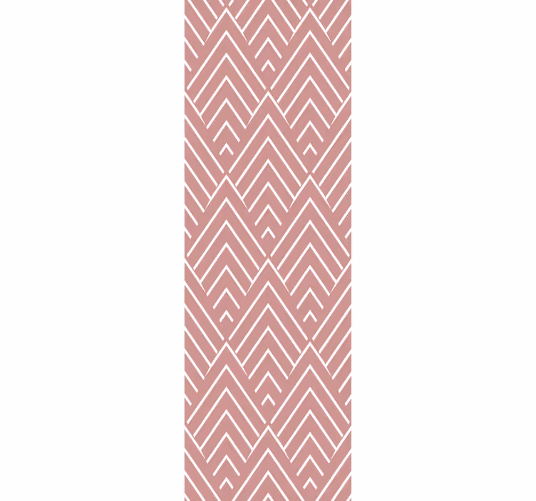 papel de parede formas geométricas padrão chevron abstrato - TenStickers