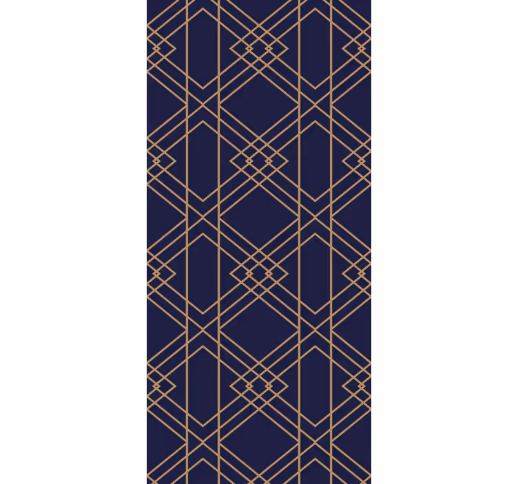 Papel de parede formas geométricas design moderno - TenStickers