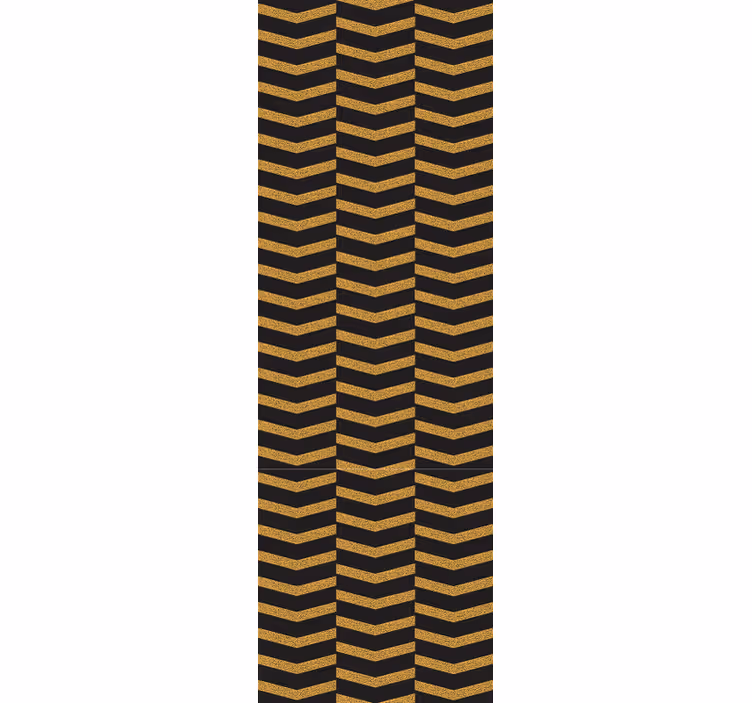 papel de parede formas geométricas design de listras chevron - TenStickers
