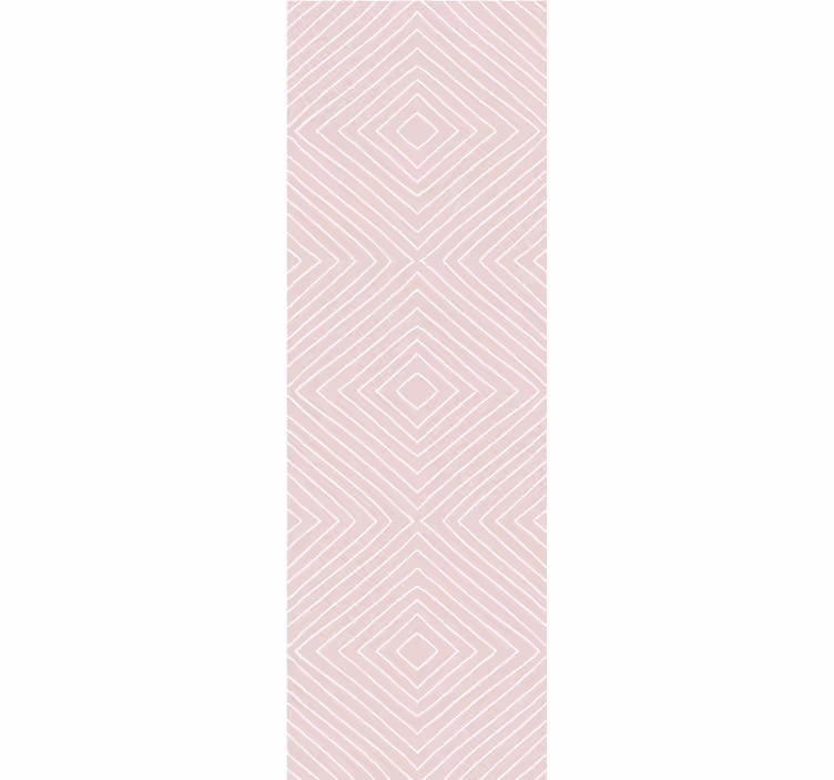 Papel de parede formas geométricas linhas de diamante - TenStickers