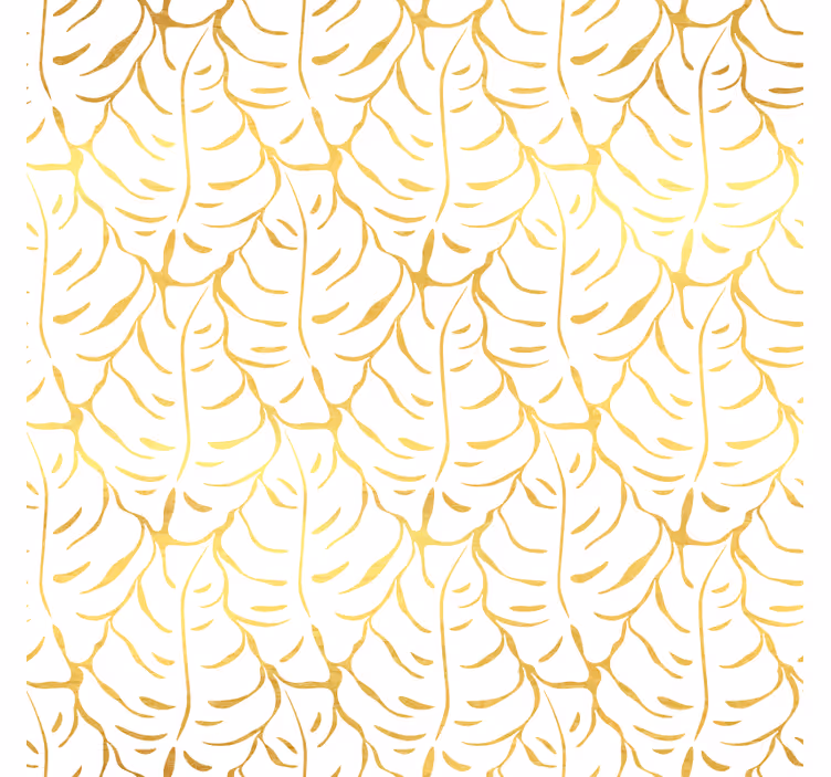 Papel de parede para quarto folhas tropicais elegantes - TenStickers