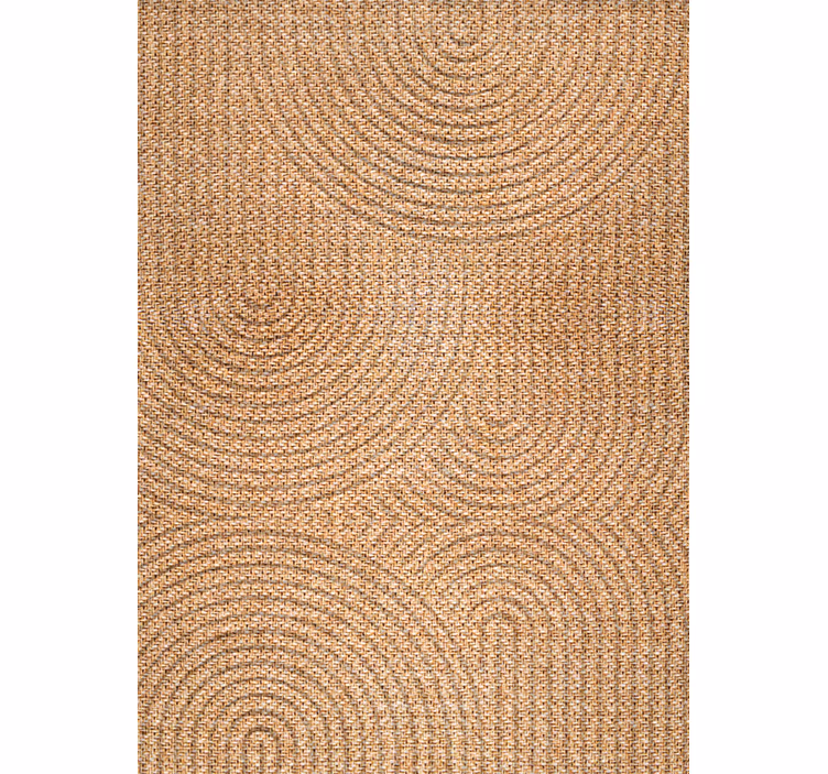 Papel de parede escritório arcos com efeito tecido - TenStickers