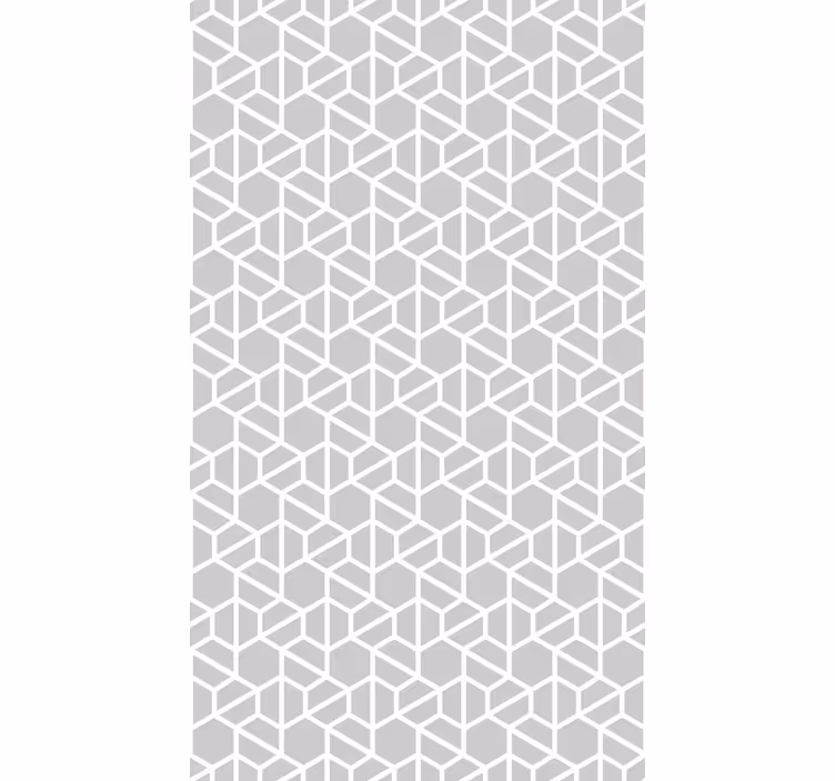 Papel de parede escritório padrão moderno cinza - TenStickers