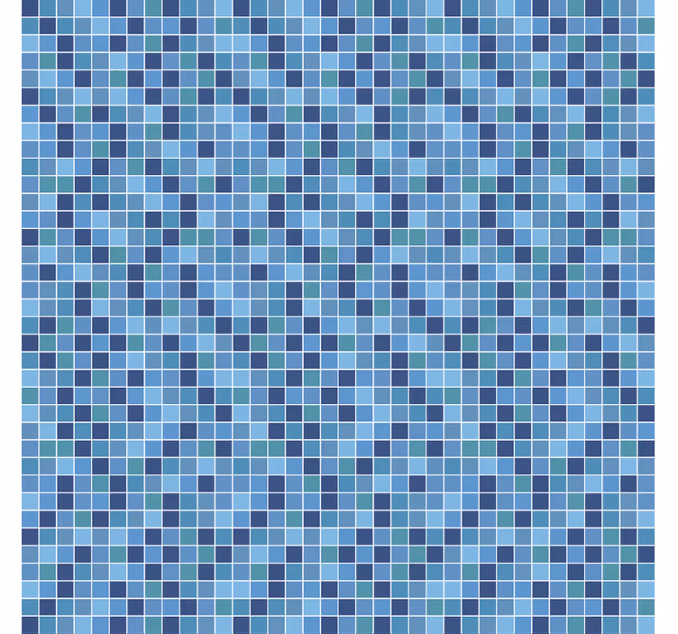 Papel de parede escritório mosaic geométrico - TenStickers