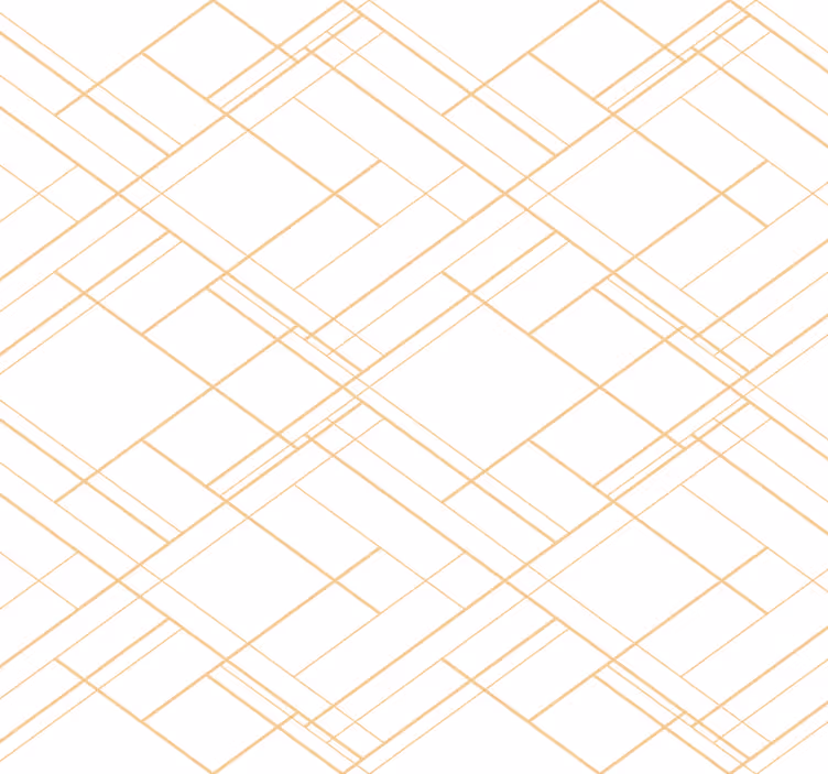 Papel de parede escritório com padrão de linhas geométricas - TenStickers