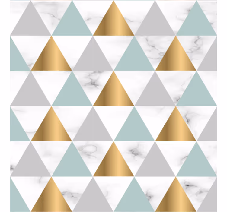 Papel de parede formas geométricas triade geométrica - TenStickers
