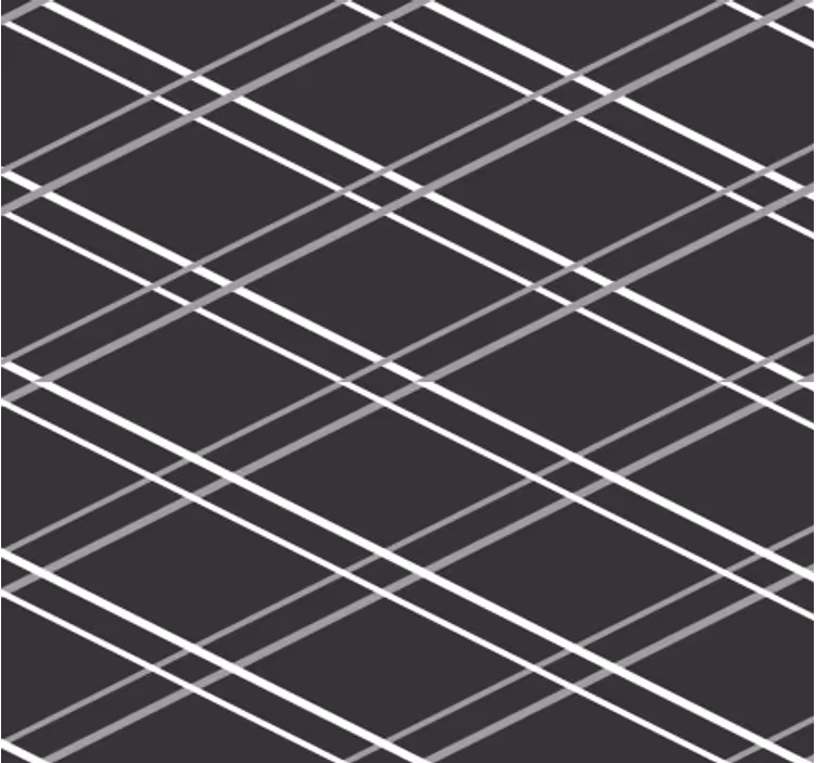 Papel de parede formas geométricas padrões de linhas - TenStickers
