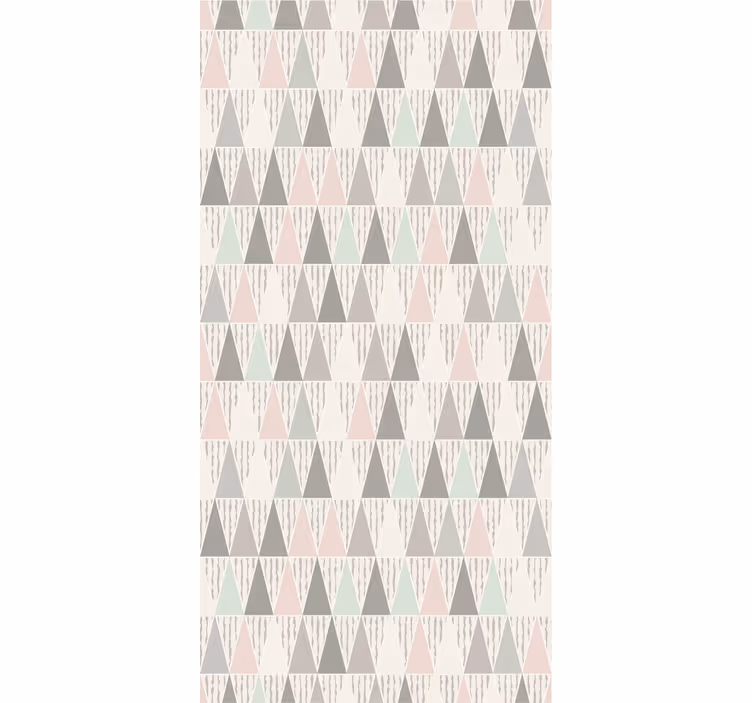 Papel de parede formas geométricas triangulares - TenStickers