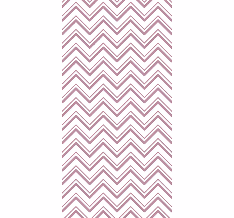 Papel de parede formas geométricas chevron zigzag - TenStickers