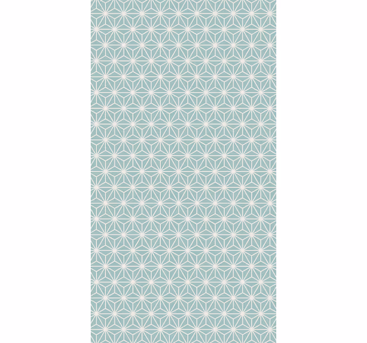 Papel de parede formas geométricas explosão verde - TenStickers