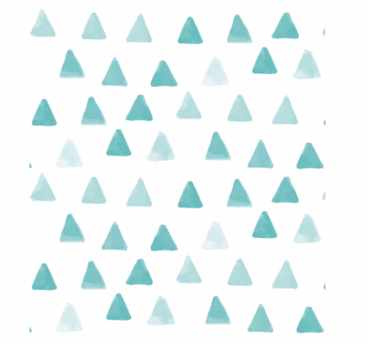 Papel de parede formas geométricas motivos triangulares - TenStickers