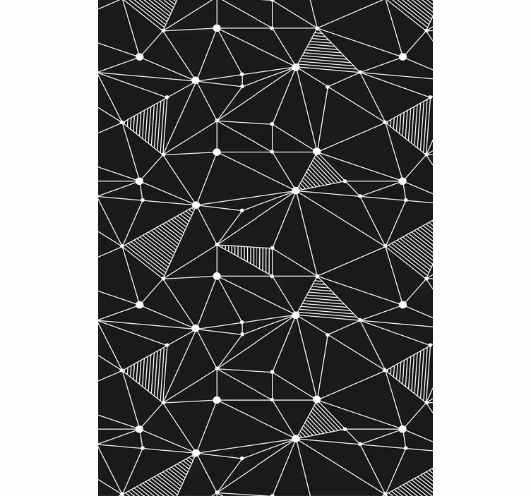 Papel de parede formas geométricas ousadas - TenStickers