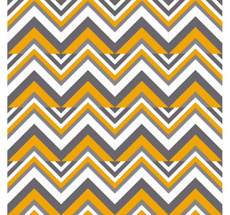 Papel de parede formas geométricas listras chevron - TenStickers