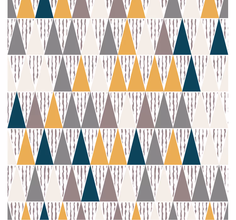 Papel de parede formas geométricas segmentos triangulares - TenStickers