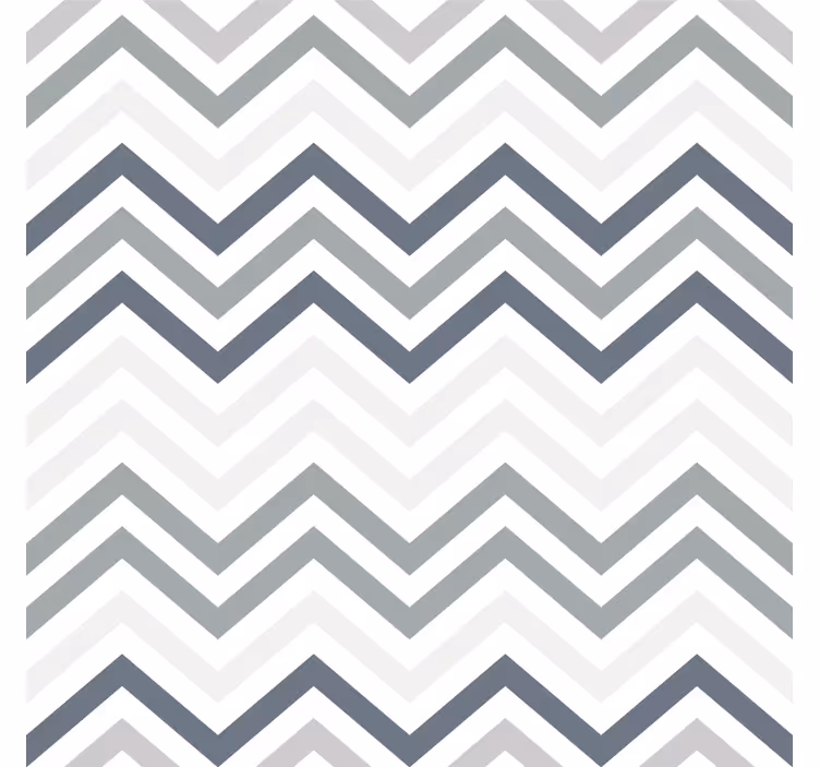 Papel de parede formas geométricas chevron elegante - TenStickers