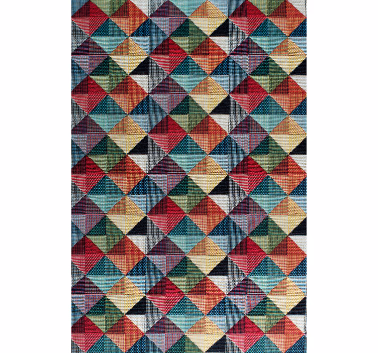 Papel de parede formas geométricas para decoração moderna - TenStickers
