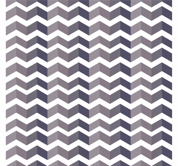 Papel de parede formas geométricas em chevron - TenStickers