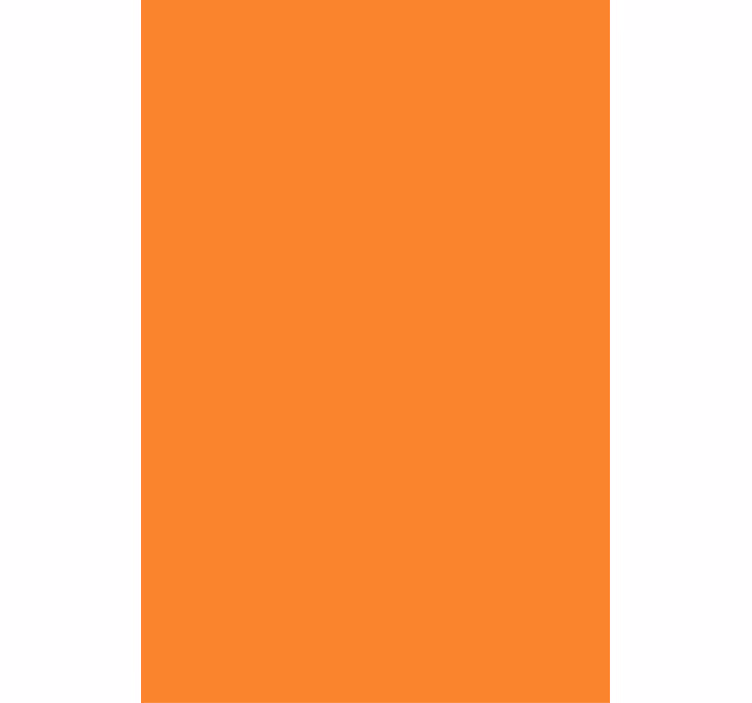 Papel de parede escritório na incrível cor laranja - TenStickers