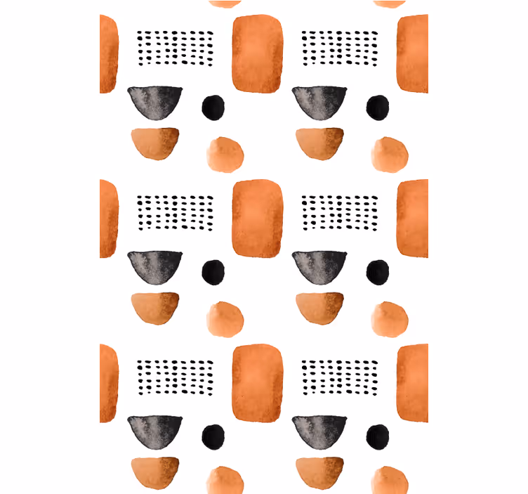 Papel de parede escritório formas geométricas minimalistas - TenStickers