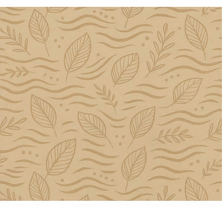 Papel de parede escritório bege relaxante - TenStickers