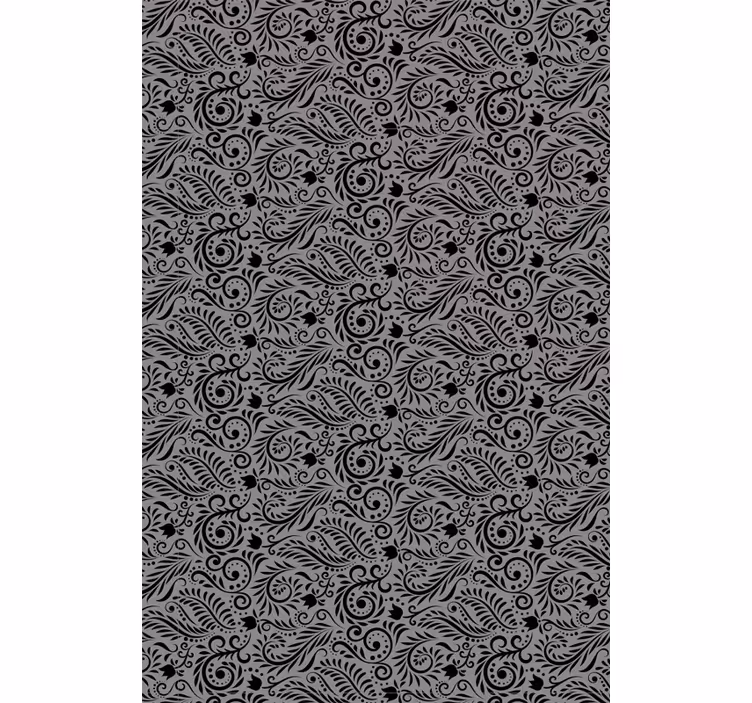Papel de parede moderno com padrões de espirais ornamentais - TenStickers