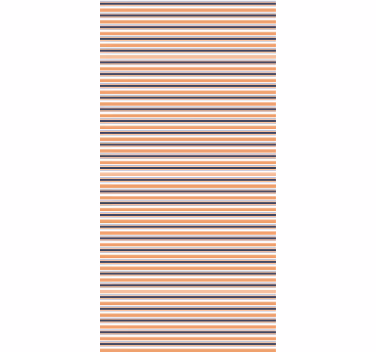 Papel de parede moderno padrão listrado pastel horizontal - TenStickers
