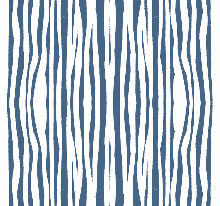 Papel de parede moderno estilo hampton listrado azul - TenStickers