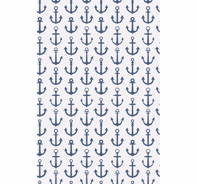 Papel de parede moderno conjunto âncora hampton - TenStickers