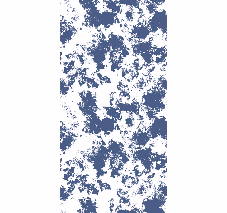 Papel de parede moderno com pintura azul cosmopolita - TenStickers