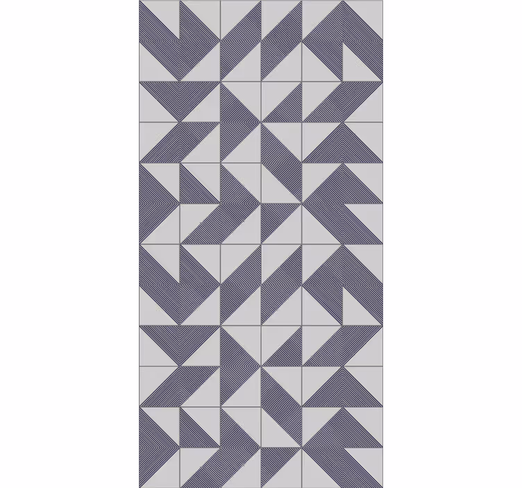 Papel de parede moderno harmonia geométrica - TenStickers