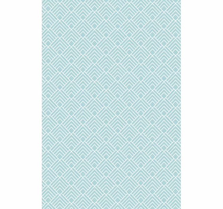 Papel de parede moderno com estilo de padrão geométrico - TenStickers