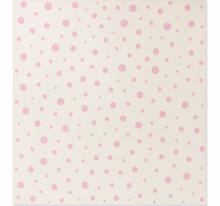 Papel de parede infanto juvenil poás elegantes rosa - TenStickers