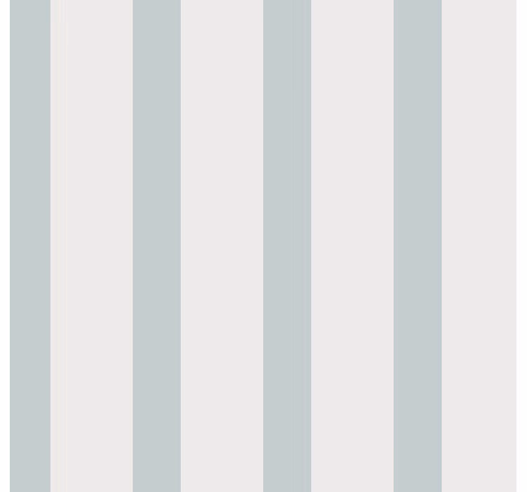Papel de parede infantil listras azuis grandes com branco - TenStickers