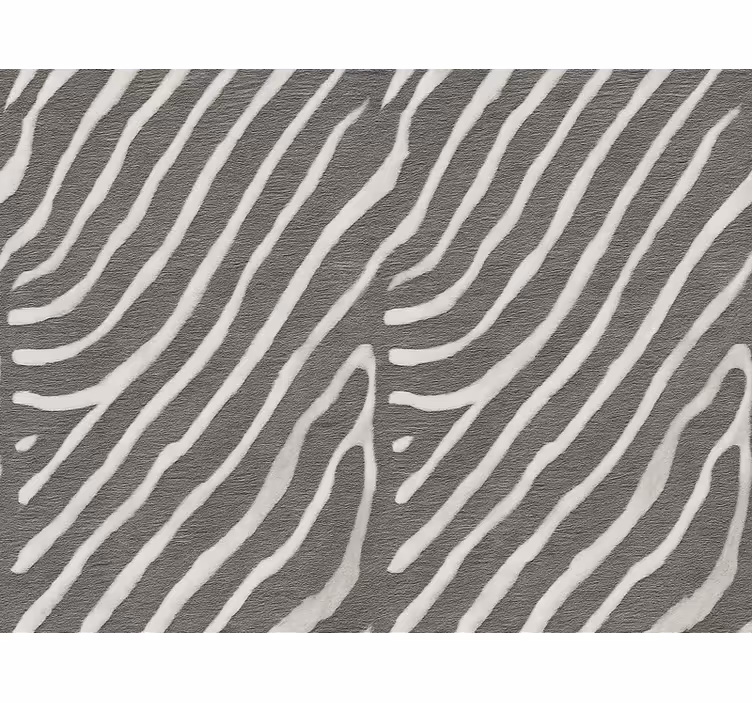 Papel de parede para sala estampa zebra - TenStickers