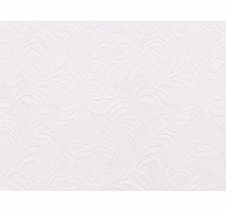 Papel de parede para sala texturizado branco minimalista - TenStickers