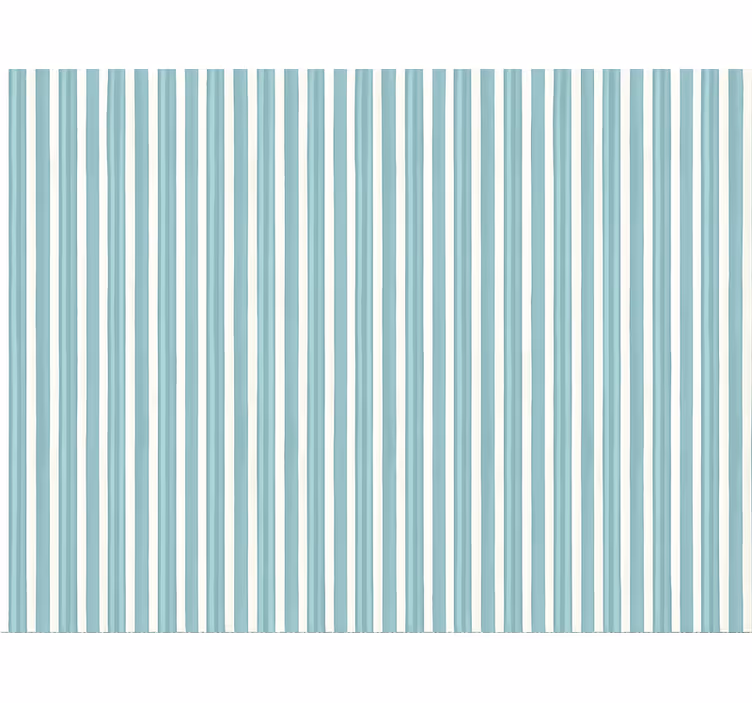 Papel de parede vertical listras orgânicas em teal suave - TenStickers