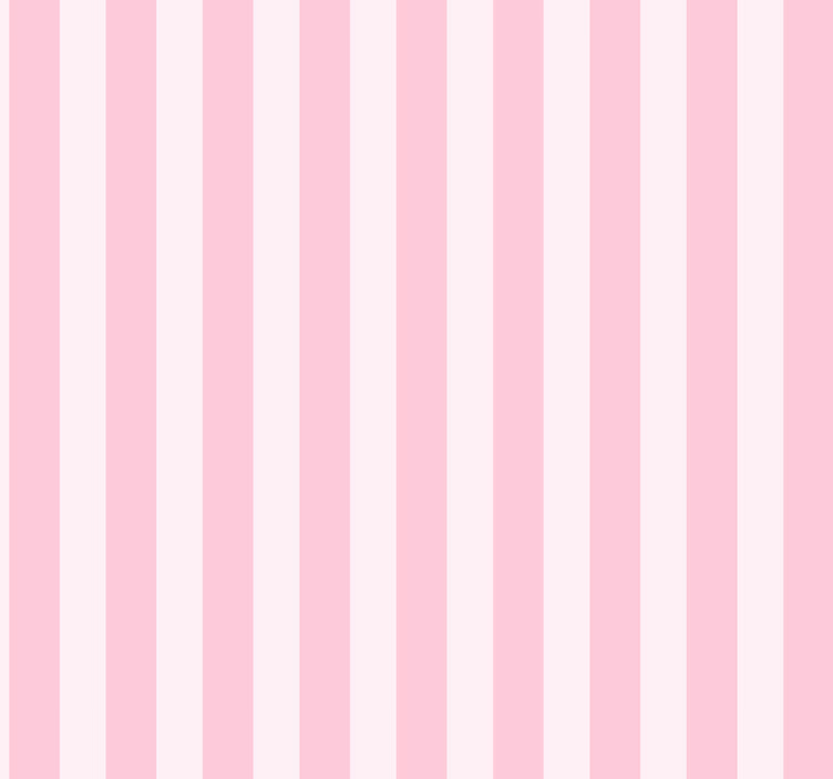 Papel de Parede riscas interior listrado rosa - TenStickers