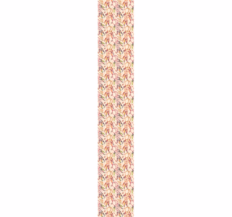 papel de parede infantil Estilo hippie de quarto - TenStickers