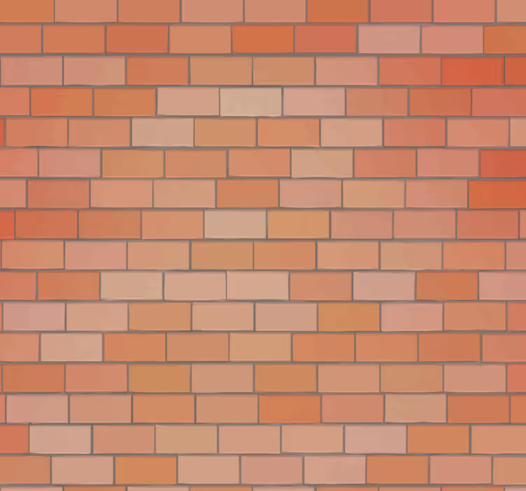 papel de parede tijolo fachada de tijolo - TenStickers