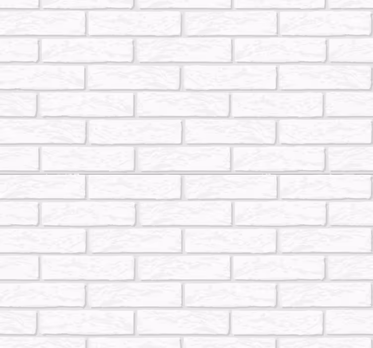 Papel de parede para sala tijolo branco - TenStickers