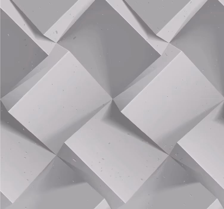 papel de parede formas geométricas ilusão geométrica - TenStickers