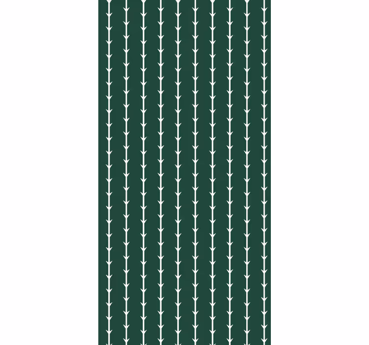 Papel de parede formas geométricas design bambu - TenStickers