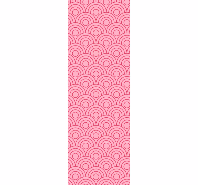 papel de parede moderno Formato rosa claro e escuro - TenStickers