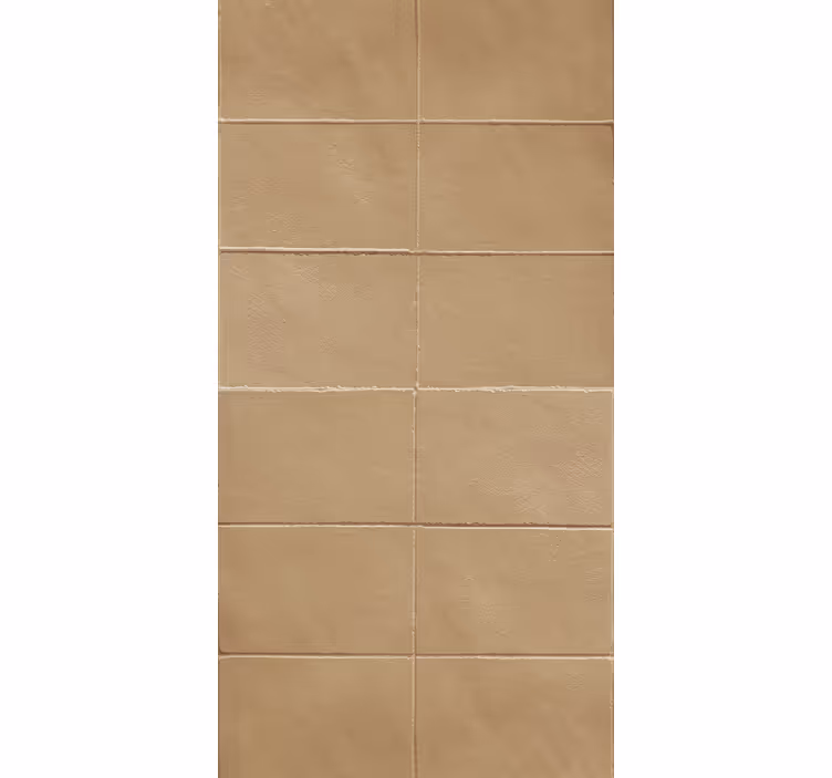 papel de parede tijolo efeito de azulejo liso - TenStickers