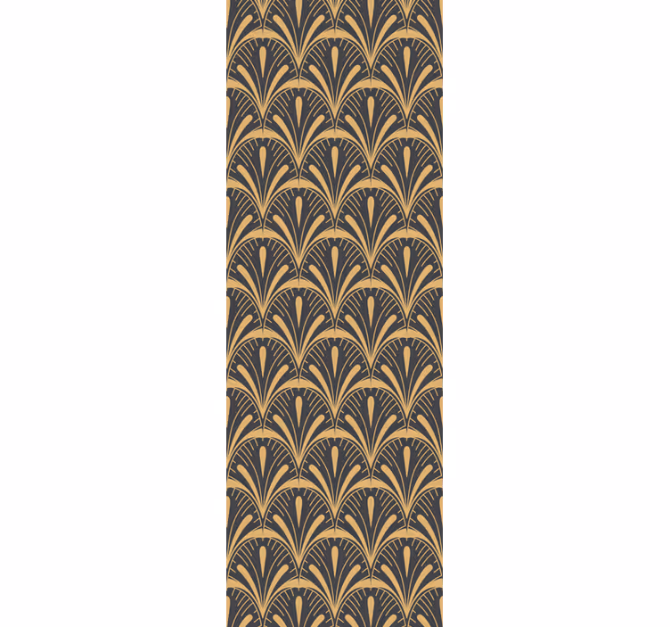 Papel de parede clássico fã de art déco - TenStickers
