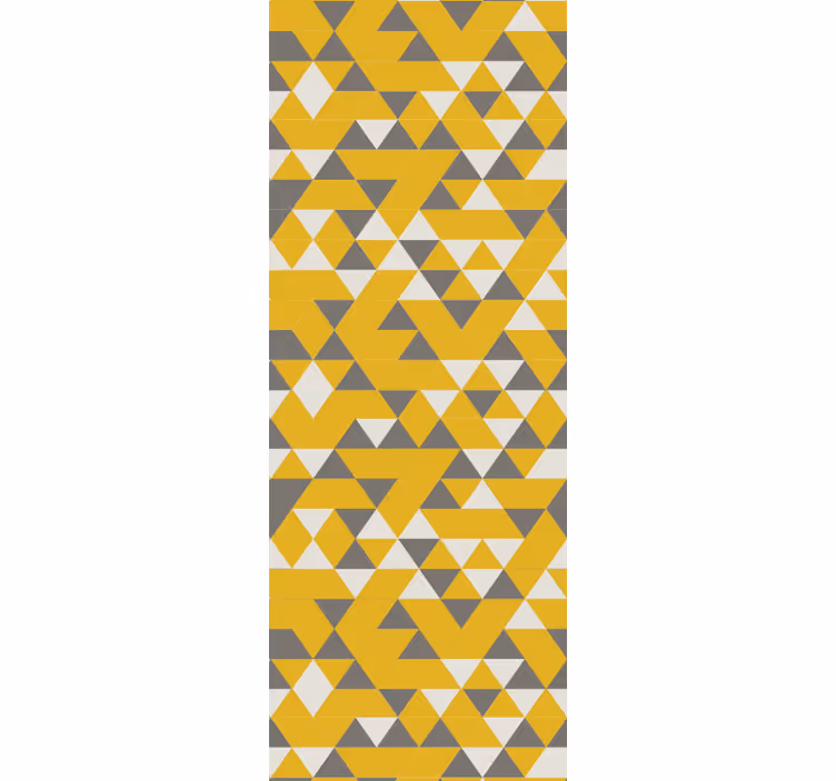 papel de parede triângulos Pantone triângulo geométrico - TenStickers