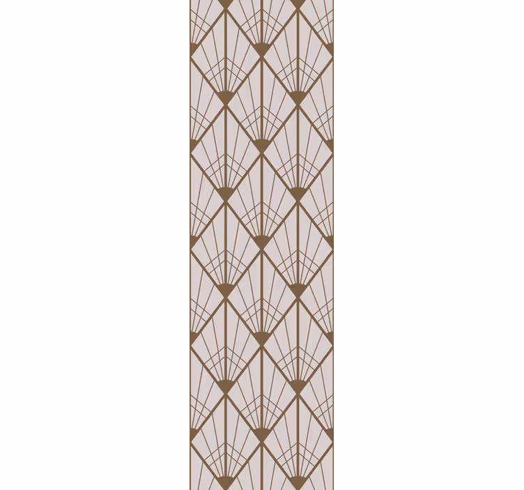 Papel de parede formas geométricas design leque - TenStickers
