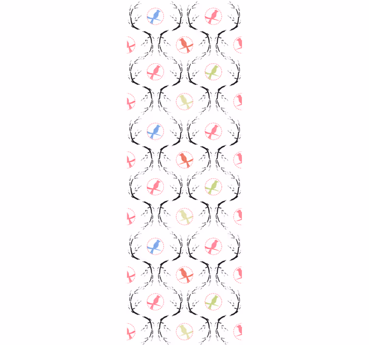 Papel de parede quarto de casal ramos tranquilos - TenStickers