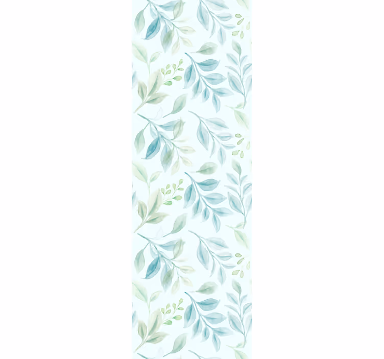 Papel de parede folhas folhagem elegante - TenStickers